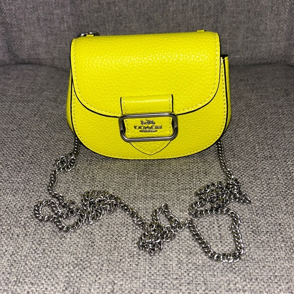 Coach Morgan Card Case On Chain - Picture 1 of 6